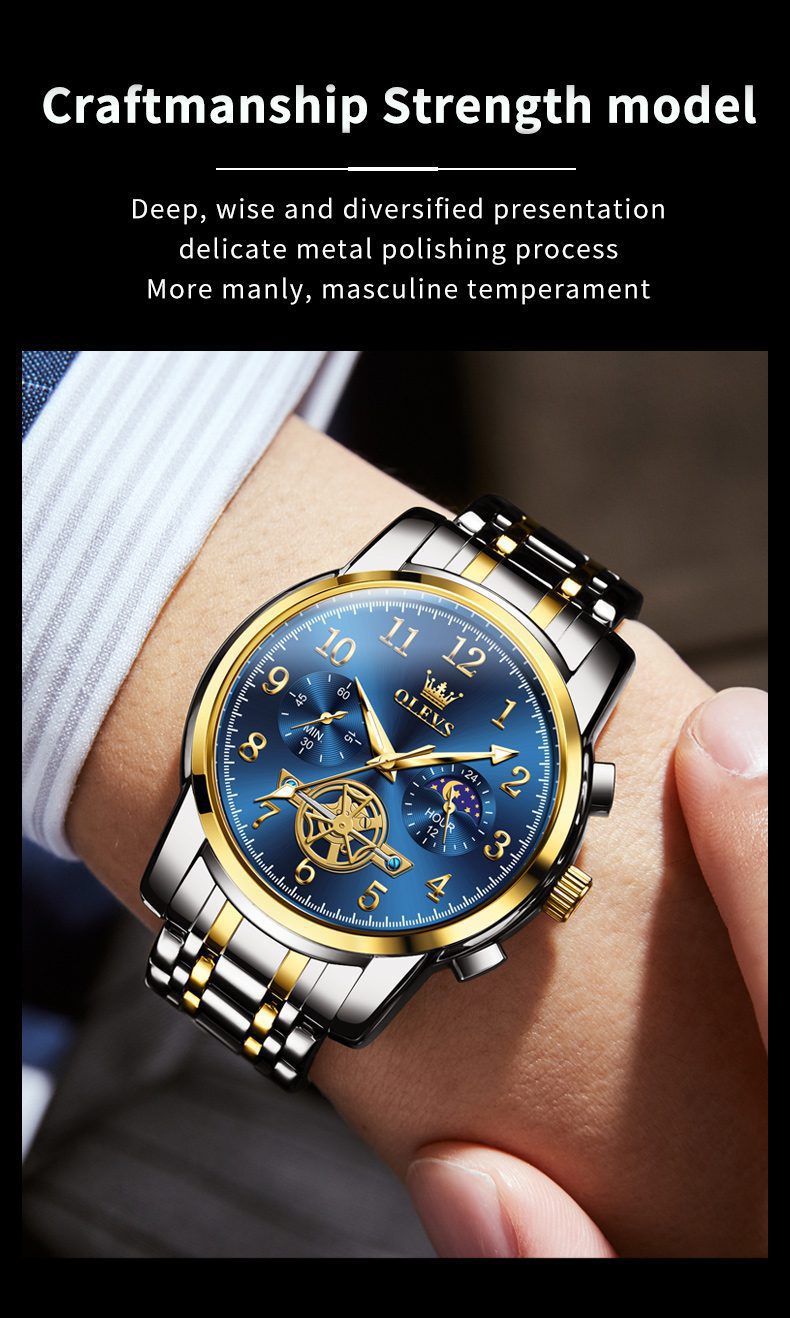 PAGANI DESIGN Luxury Quartz Chronograph For Men True Six Pin Chronograph  Sports Brand, CWP 2021, Reloj Hombre Masculino265A From Alvarez, $90.88 |  DHgate.Com