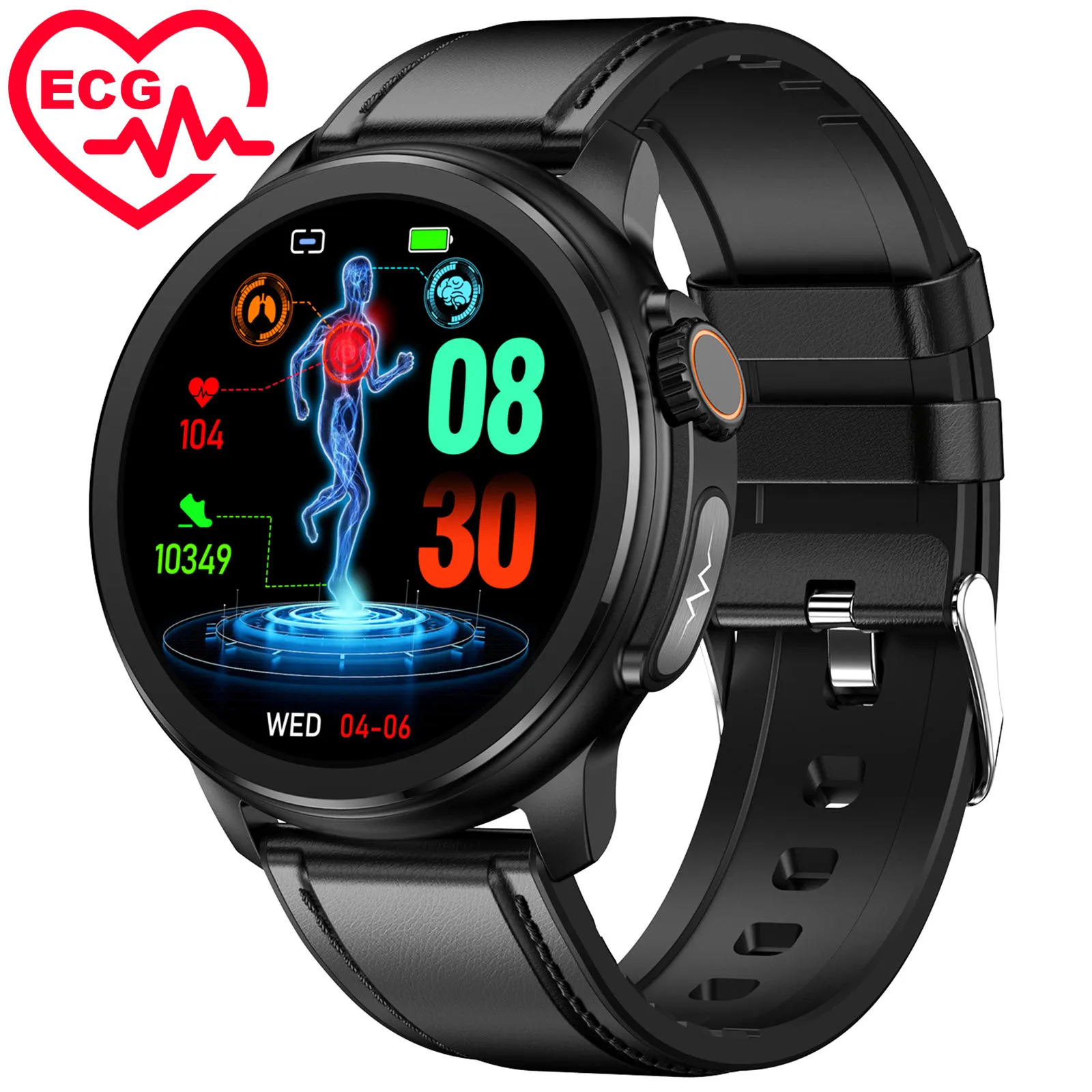 ECG Health Smartwatch ET481